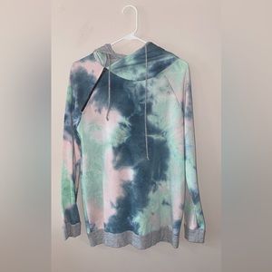 Women’s vanilla bay tie dye hoodie